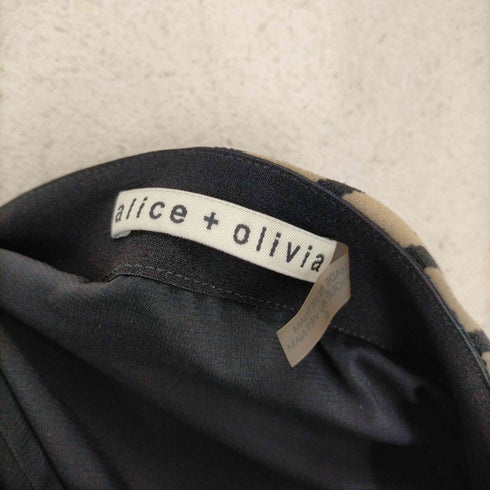 アリスオリビア alice + olivia RENNA ラップミニスカート レディース JPN:0