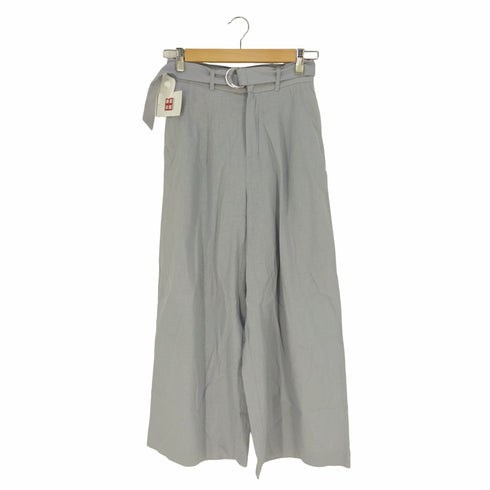 アーバンリサーチサニーレーベル URBAN RESEARCH Sonny Label リネン混ウエストベルトワイドパンツ レディース FREE