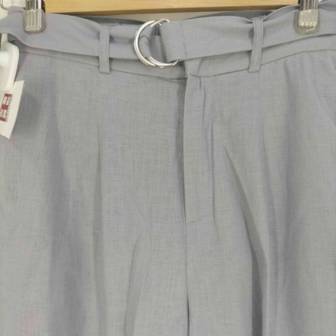 アーバンリサーチサニーレーベル URBAN RESEARCH Sonny Label リネン混ウエストベルトワイドパンツ レディース FREE