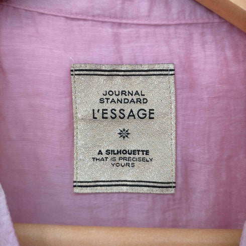 ジャーナルスタンダードレサージュ JOURNAL STANDARD Lessage シアータンブラーシャツ レディース