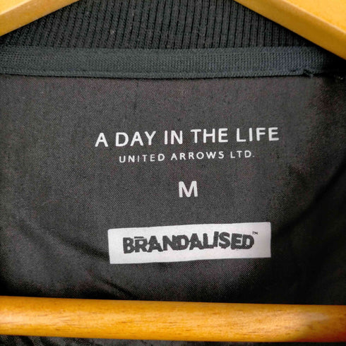 アデイインザライフユナイテッドアローズ A day in the life UNITED ARROWS プリントデザインクルーネックスウェットトレーナー メンズ JPN:M