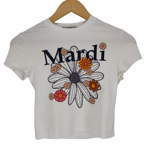 マルディメクルディ Mardi Mercredi 23SS CROPPED TSHIRT FLOWERMARDI BLOSSOM レディース ONE SIZE
