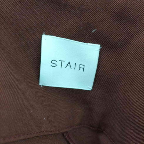 ステア STAIR ラップツイル ハイウエスト ワイド パンツ レディース JPN:1