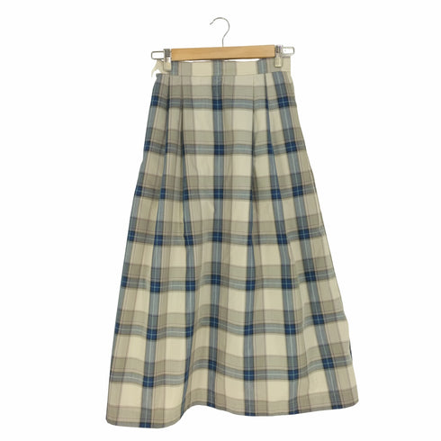 アーバンリサーチドアーズ URBAN RESEARCH DOORS チェックタックスカート レディース ONE SIZE