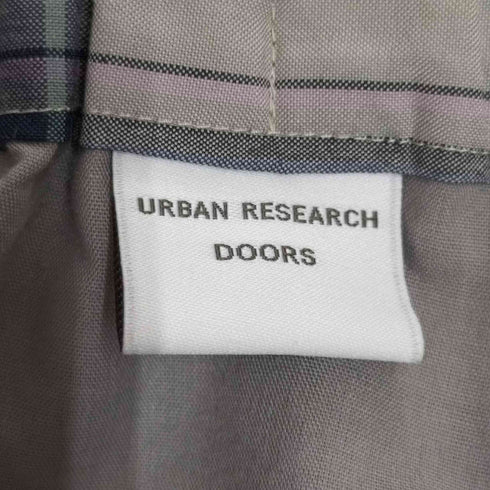 アーバンリサーチドアーズ URBAN RESEARCH DOORS チェックタックスカート レディース ONE SIZE