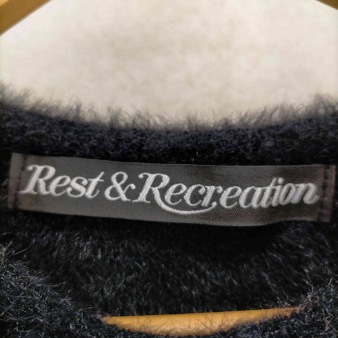Rest & Recreation 23AW UNBALANCE LAYERED KNIT TOP レディース ONE SIZE