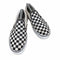 バンズ VANS checkered slip on メンズ JPN:26