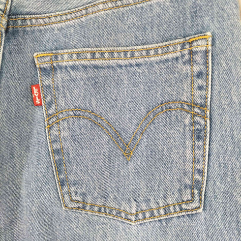 リーバイス Levis RIBCAGE WIDE LEG SLY SIG LIGHT INDIGO メンズ 27/31