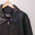 ドッカーズ DOCKERS 90~2000s 裏地キルティング ジップアップレザーブルゾンジャケット メンズ import:M