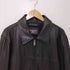 ドッカーズ DOCKERS 90~2000s 裏地キルティング ジップアップレザーブルゾンジャケット メンズ import:M