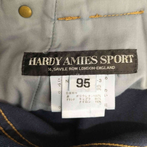 ハーディエイミス HARDY AMIES SPORT GOLF EMBROIDERY DENIM PANTS メンズ 95