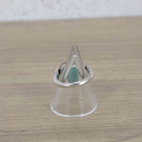 925 ターコイズ 回転リング メンズ