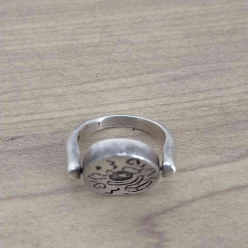 925 ターコイズ 回転リング メンズ