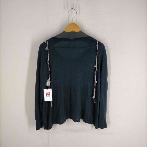 スナオクワハラ sunaokuwahara ビーズ刺繍カーディガン レディース JPN:M