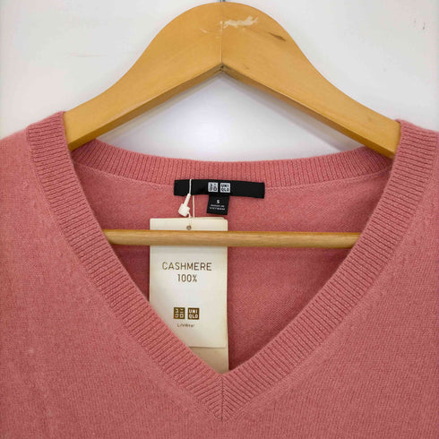 ユニクロ UNIQLO カシミヤVネックセーター レディース JPN:S