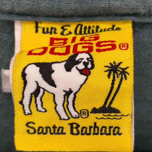フルギ BIG DOGS 両面プリント Tシャツ メンズ