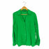 ザラ ZARA リネンスキッパーシャツ レディース import:L