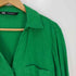 ザラ ZARA リネンスキッパーシャツ レディース import:L