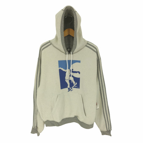 アディダスオリジナルス adidas Originals インサイドアウト 3ストライプ プルオーバー パーカー メンズ JPN:L