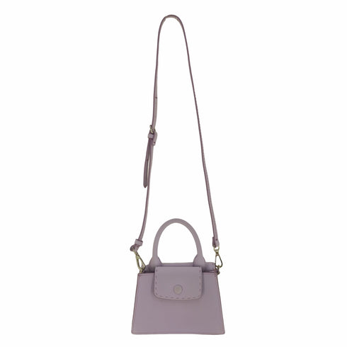 ザラ ZARA トップステッチ ミニクロスボディバッグ レディース M