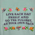 マウジー moussy EMBROIDERY MESSAGE Tシャツ レディース FREE