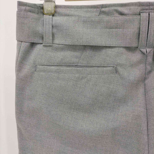 クルニ CULLNI SATIN CROPPED PANTS 1タック スラックス パンツ メンズ JPN:2