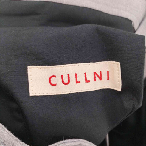 クルニ CULLNI SATIN CROPPED PANTS 1タック スラックス パンツ メンズ JPN:2