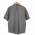 エディーバウアー Eddie Bauer 白タグ ボタンダウンチェックシアサッカー半袖シャツ メンズ import:S
