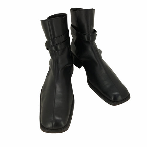 アルフレッドバニスター alfredo BANNISTER Square Toe Buckle Boots サイドバックル ブーツ メンズ EUR:43