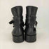 アルフレッドバニスター alfredo BANNISTER Square Toe Buckle Boots サイドバックル ブーツ メンズ EUR:43