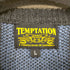 テンプテーション Temptation ストライプ コットンニット メンズ JPN:L