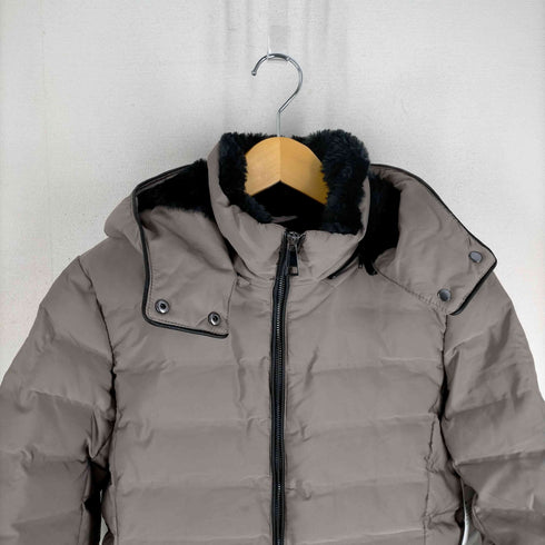 ザラ ZARA 裏地ファーダウンジャケット レディース import:M