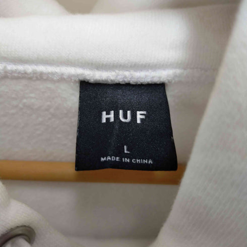 ハフ HUF バックプリントプルオーバー メンズ L