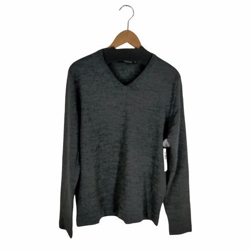 カルバンクラインジーンズ Calvin Klein Jeans Vネック アクリルウールニット レディース import:M