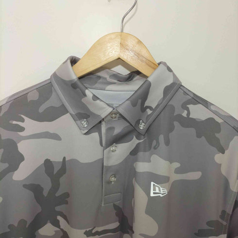 ニューエラ NEW ERA 迷彩ゴルフポロシャツ メンズ JPN:L