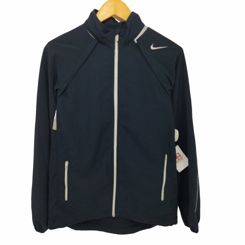 ナイキ NIKE Y2K デタッチャブル変形 マルチギミックバイカラーシルバートラックジャケット 裾ドローコード SWOOSH DRI-FIT DETACHABLE JACKET メンズ JPN:L