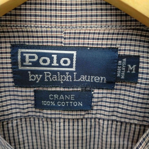 ポロバイラルフローレン Polo by RALPH LAUREN crane 長袖シャツ メンズ M