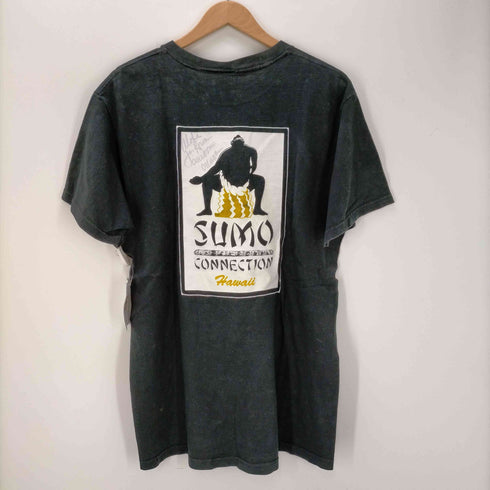 フルーツオブザルーム FRUIT OF THE LOOM 00S SUMOU 両面プリントクルーネックTシャツ メンズ import:L