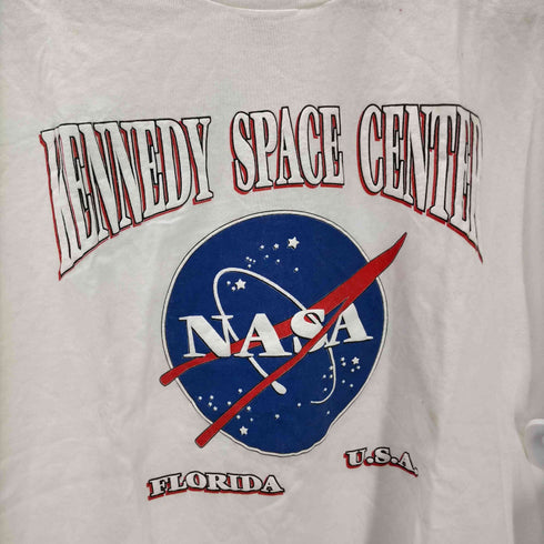 00S NASA 発砲プリント Tシャツ メンズ import:L