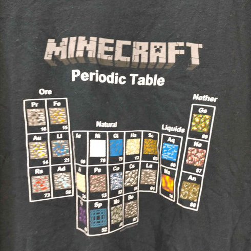 MINECRAFT プリントTシャツ メンズ import:L