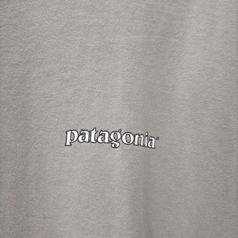 パタゴニア patagonia USA製 beneficial t's 両面ロゴ プリント Tシャツ メンズ import:M