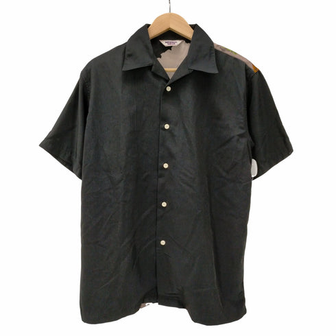 IMPERIAL WEAR 虎 開襟半袖シャツ メンズ