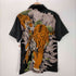 IMPERIAL WEAR 虎 開襟半袖シャツ メンズ