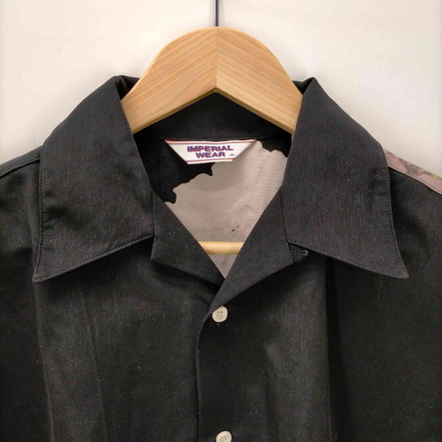 IMPERIAL WEAR 虎 開襟半袖シャツ メンズ