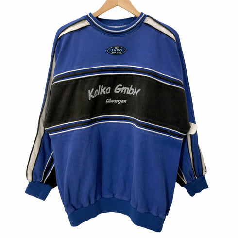 JAKO OLD フロッキープリント ロゴワッペン スウェット メンズ import:L