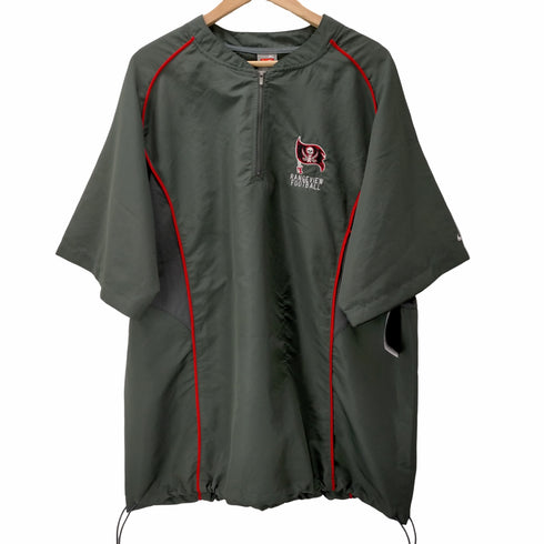 ナイキ NIKE ハーフジップ チームロゴ ゲームシャツ メンズ import:XL
