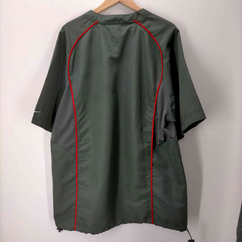 ナイキ NIKE ハーフジップ チームロゴ ゲームシャツ メンズ import:XL