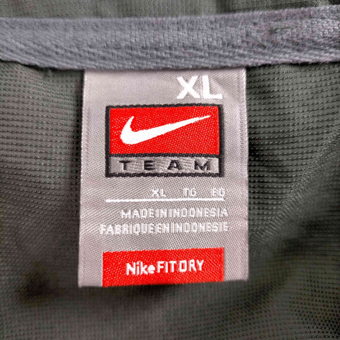 ナイキ NIKE ハーフジップ チームロゴ ゲームシャツ メンズ import:XL
