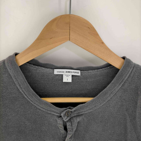 ジェームスパース JAMES PERSE MADE IN USA ヘンリーネックカットソー メンズ JPN:1