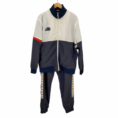 エレッセ ellesse ウィンドジャケットラインパンツセットアップ メンズ 上XL/下L